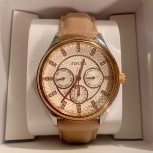 FOSSIL Nude Leather Watch